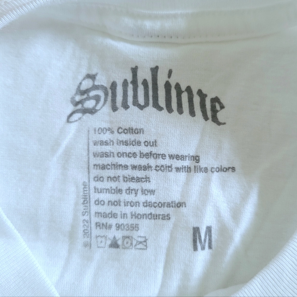 Sublime Color Block Graphic Tee - Nwot - image 5